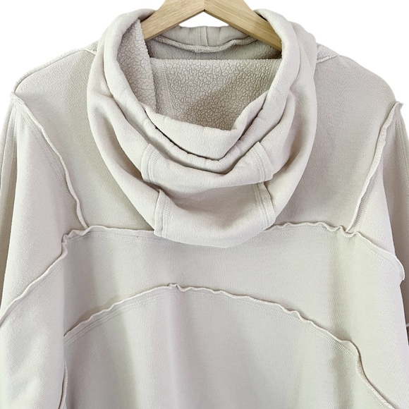 Alo Yoga Dimension Hoodie in Bone Size Medium - Picture 9 of 11